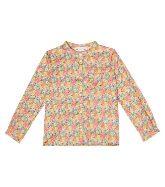 Balotine floral cotton blouse | Bonpoint