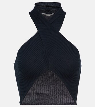 Cropped-Top aus Rippstrick | Stella McCartney