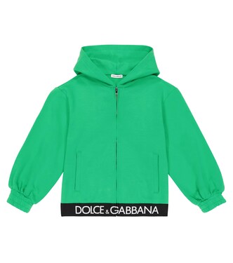 Kapuzenjacke aus Baumwolle | Dolce&Gabbana Kids