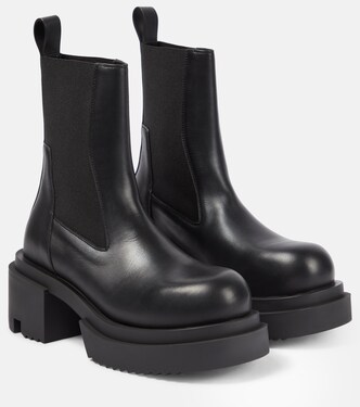 Leather ankle boots | Rick Owens
