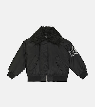 Bomberjacke aus Twill | MM6 Maison Margiela Kids