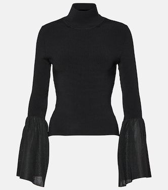 Ruffled turtleneck top | Altuzarra