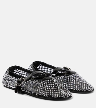 Ballerines à cristaux | Alaïa