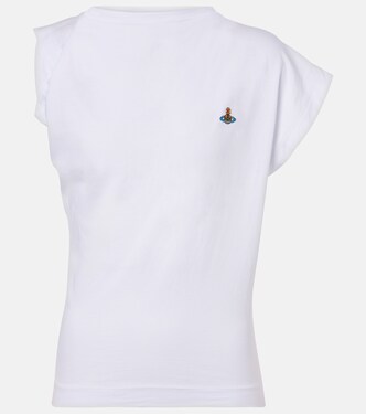 Hebo asymmetric cotton jersey T-shirt | Vivienne Westwood