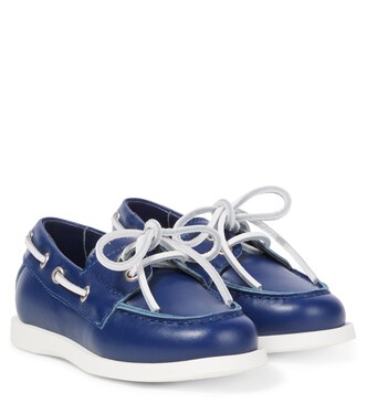 Leather loafers | Moschino Kids