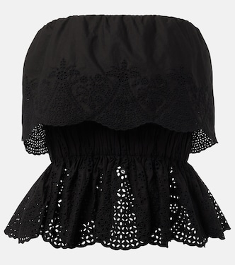 Beryl peplum cotton top | Posse