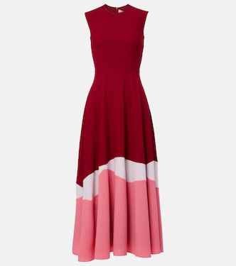 Gradient crêpe cocktail dress | Roksanda