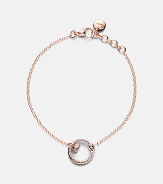 Pomellato Together 18kt rose gold chain bracelet with diamonds | Pomellato