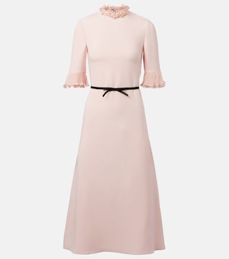 Robe midi en Cady Couture | Valentino