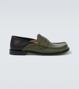 Campo leather penny loafers | Loewe