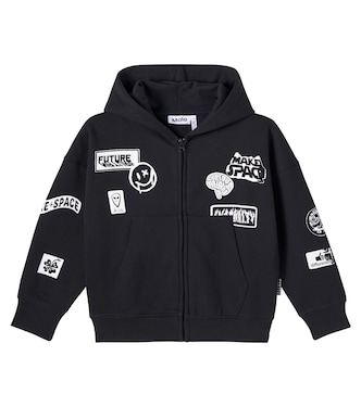 Marley printed cotton-blend hoodie | Molo