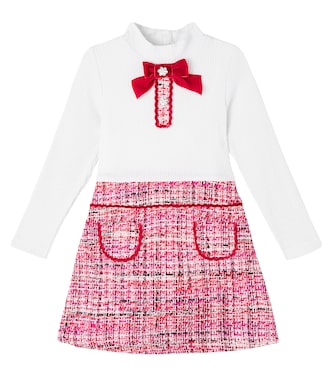 Knitted tweed dress | Patachou