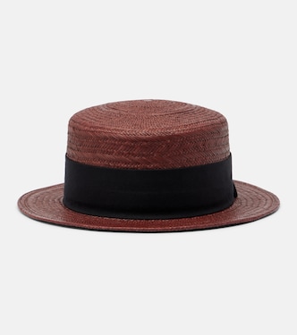 Elena straw sun hat | Loro Piana