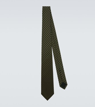Krawatte GG aus Seiden-Jacquard | Gucci