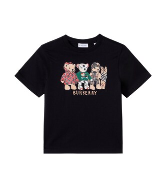 Camiseta Thomas Bear de jersey de algodón | Burberry Kids