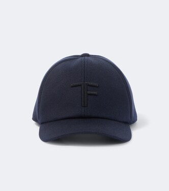 Logo cashmere baseball cap | Tom Ford