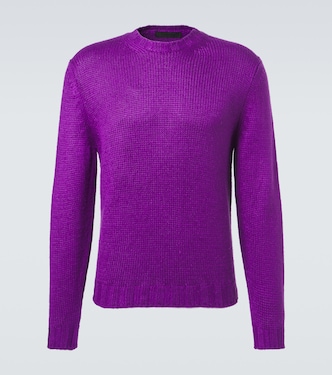 Gio silk sweater | Saman Amel
