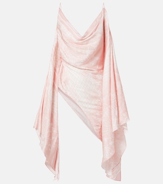 Bedrucktes Asymmetrisches Top | Balmain