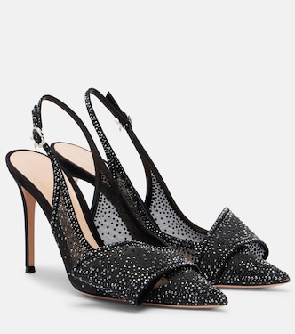 Escarpins slingback à ornements | Gianvito Rossi