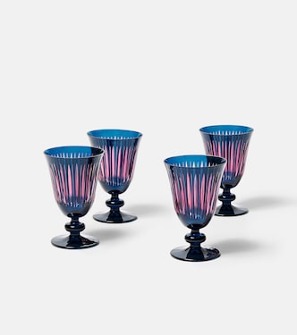 Prism set of 4 wine glasses | L'Objet