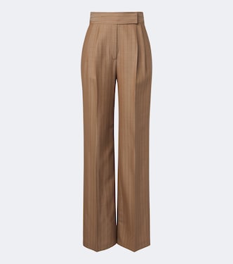 Striped wool wide-leg pants | Etro