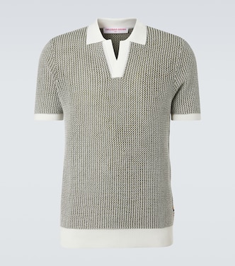 Polo Horton in crochet di cotone | Orlebar Brown