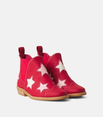 Patch-appliqué boots | Stella McCartney Kids