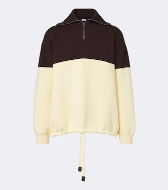 Anagram cotton-blend sweater | Loewe