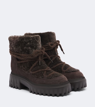 Ankle Boots H700 aus Shearling | Hogan
