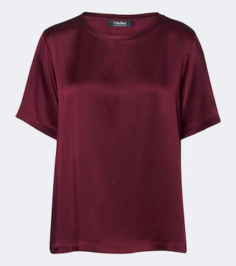 T-shirt in satin | 'S Max Mara