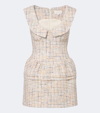 Cotton-blend tweed minidress | Shushu/Tong