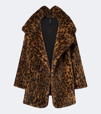 Leopard-print coat | Norma Kamali