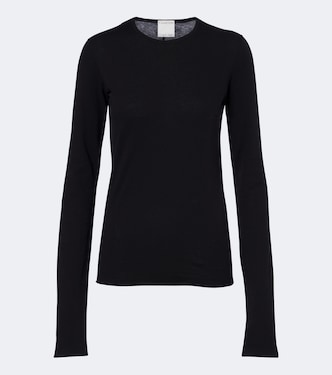 Gardénia cotton jersey T-shirt | Calvin Klein Collection