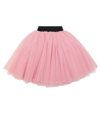 Tulle miniskirt | Balmain Kids