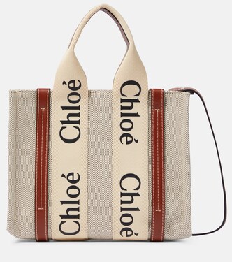 Woody Small canvas tote | Chloé