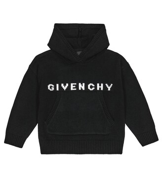 Hoodie aus Wolle und Kaschmir | Givenchy Kids