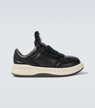 x Converse leather sneakers | Rick Owens