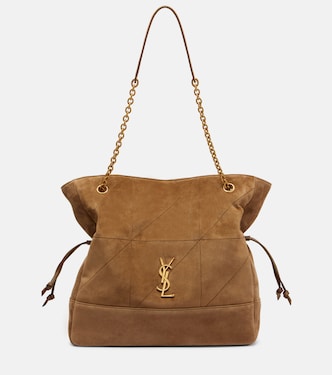 Jamie Shopping Medium suede tote bag | Saint Laurent