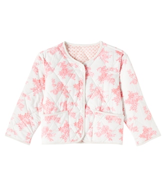 Annina reversible floral cotton jacket | C'era Una Volta