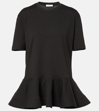 T-Shirt aus Baumwoll-Jersey | Alaïa
