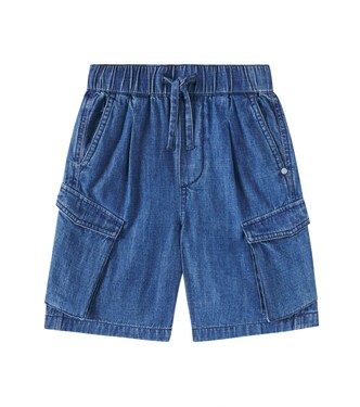 The Pitch Loose denim cargo shorts | Scotch & Soda Kids