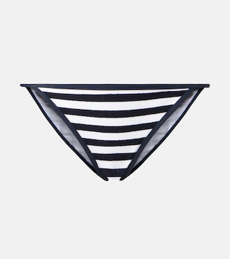 Bare Minimum striped terry bikini bottoms | Jade Swim