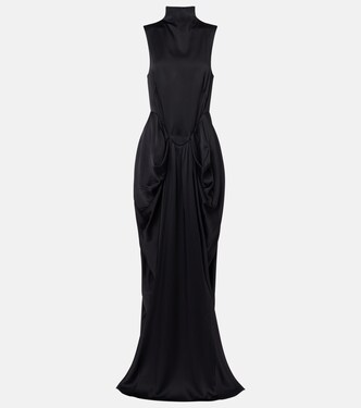 Robe longue en satin | Stella McCartney