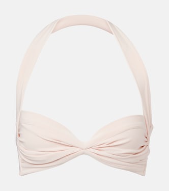 Ruched bikini top | Norma Kamali