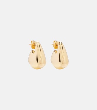Drop Small gold-plated earrings | Bottega Veneta