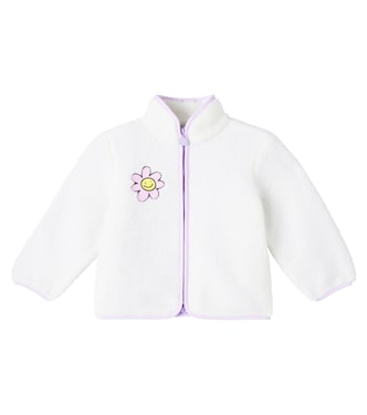 Embroidered fleece jacket | Stella McCartney Kids