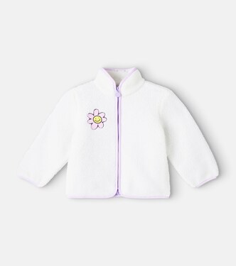 Embroidered fleece jacket | Stella McCartney Kids