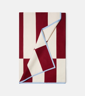 Nappe Contrada Bordeaux Medium en lin | La DoubleJ