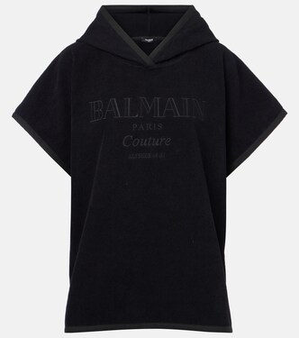 Balmain Couture cotton terry beach cover-up | Balmain