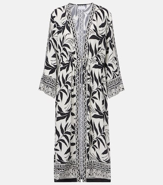 Cafetan de plage Addison imprimé | Velvet